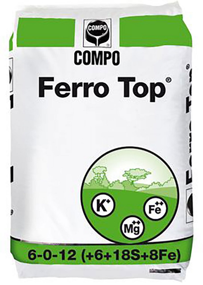 Concime Antimuschio per Prati Ferro Top 25kg - Rinvigorente per un Prato Verde e Sano | Articoli per Animali di Qualità