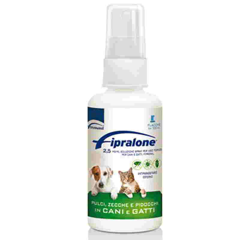 Fipralone Spray 2,5 mg/ml antiparassitario pulci e zecche per cani e gatti