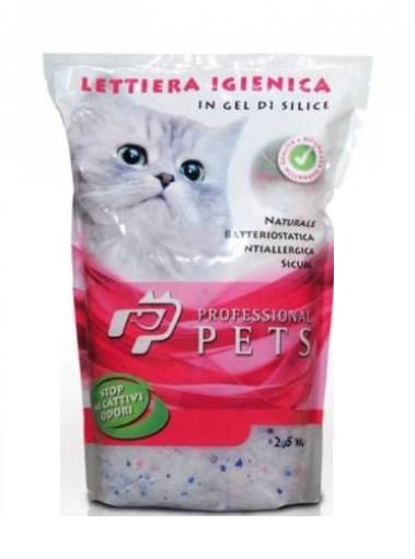 Lettiera per Gatto in Silicio Professionale - Sacchetto da 6x2.5kg per Comfort e Igiene | Articoli Animali