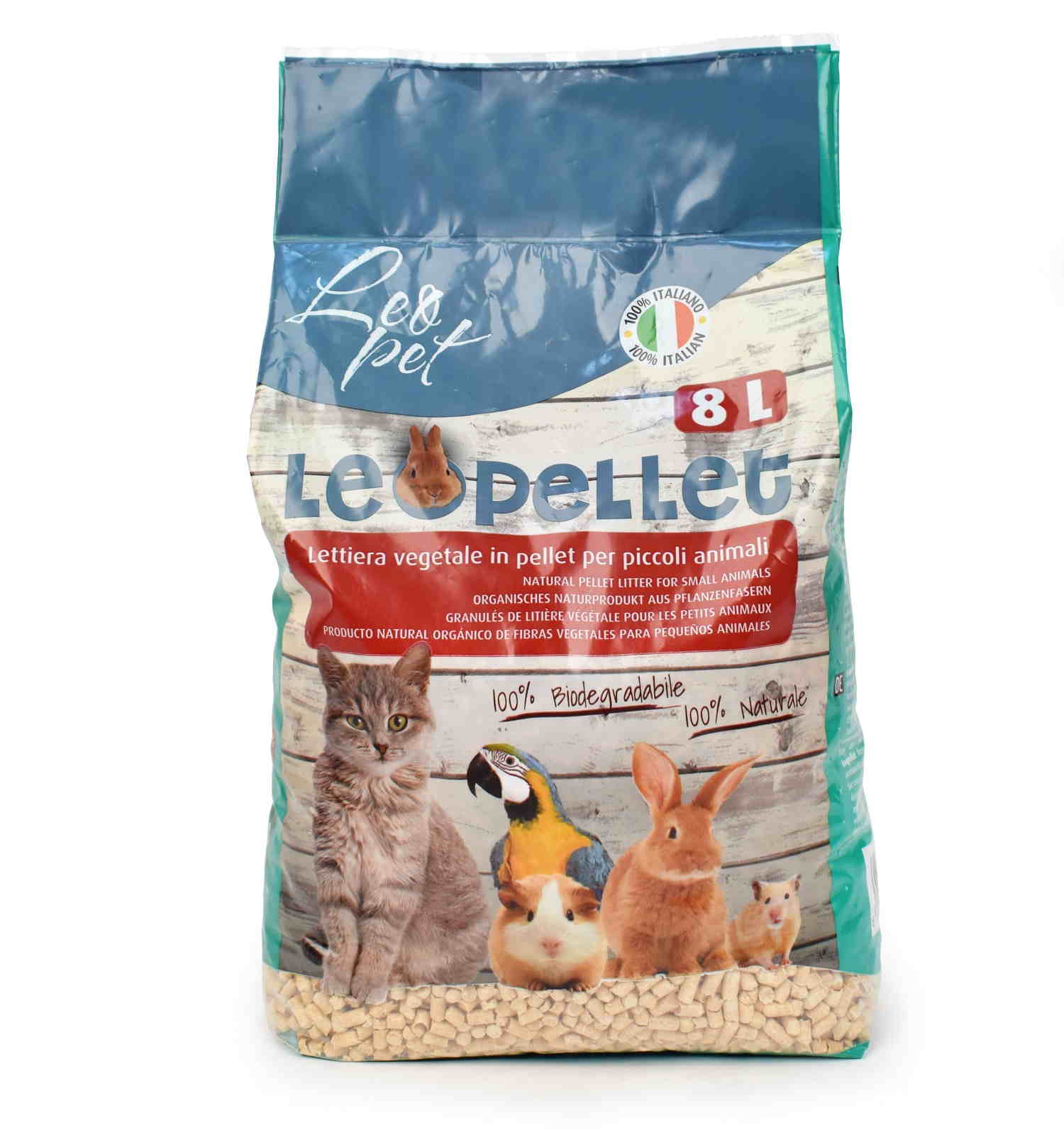 Lettiera in Pellet per Conigli Nani 8 Litri - Comfort e Igiene per il Tuo Amico a Quattro Zampe | Articoli per Animali