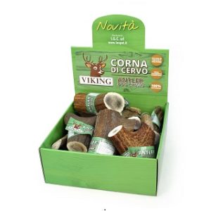 Corna di Cervo Snack Naturale per Cani 80-120grammi - Delizia Sana e Nutriente per il Tuo Amico a Quattro Zampe | Articoli per A