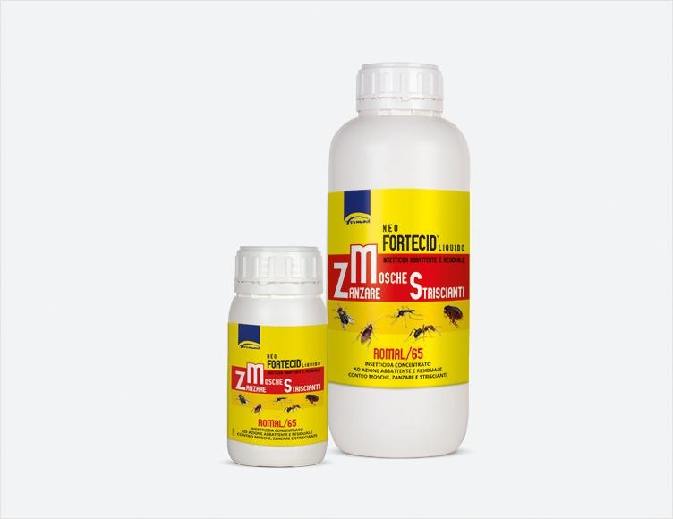 Insetticida concentrato abbattente contro Zanzare e Mosche 1litro
