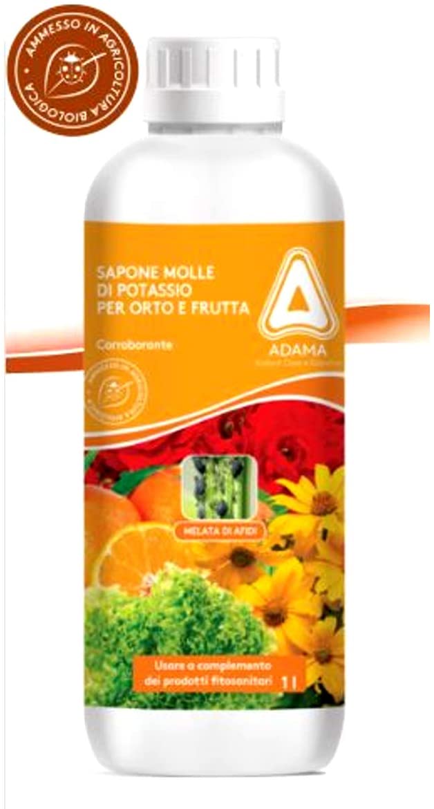 Sapone Molle di Potassio per orto e frutta 1 litro