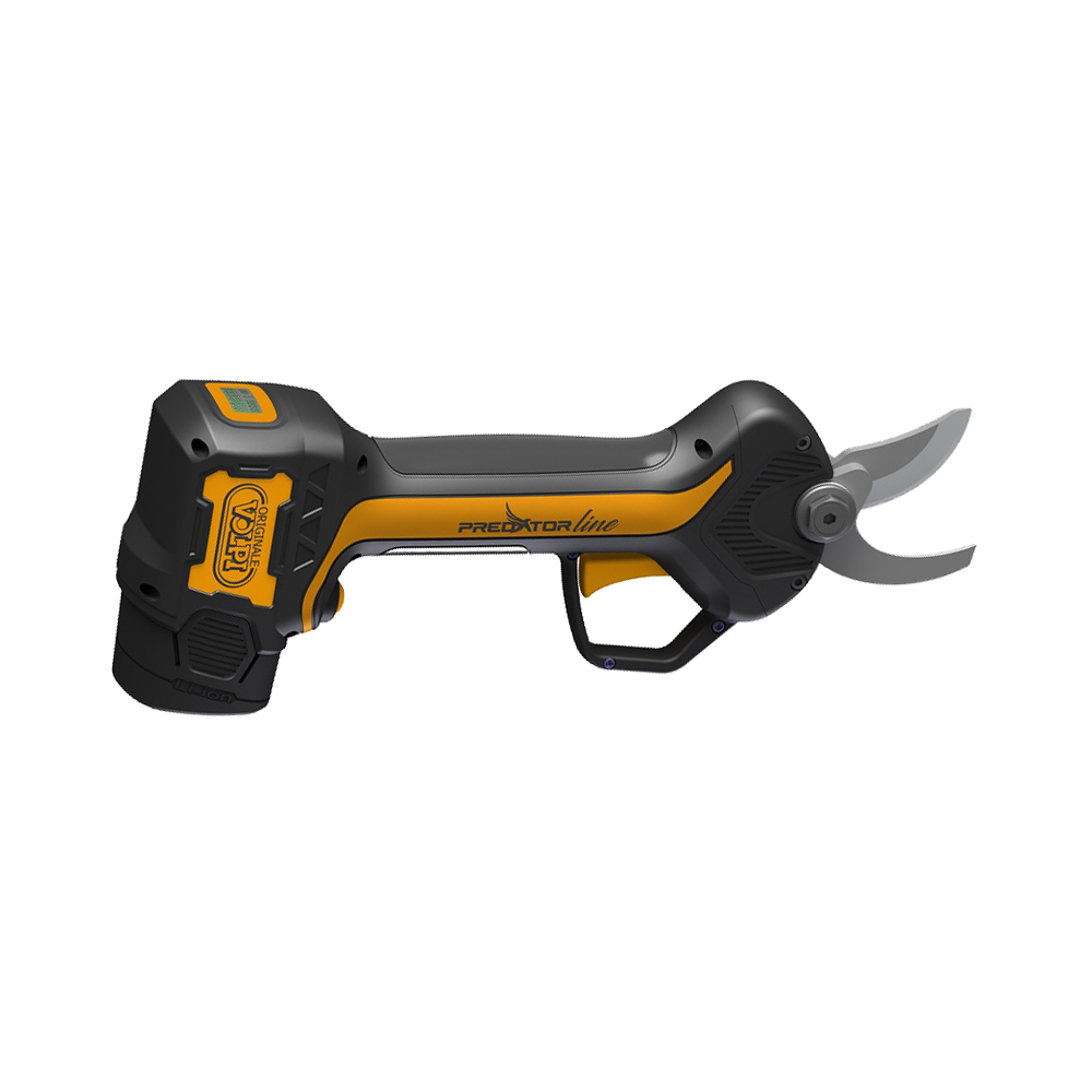 Potatore elettronico Senza Filo Volpi PV295 - Accessorio Professionale per Potatura per Parchi e Giardini con 2 Batterie Incluse