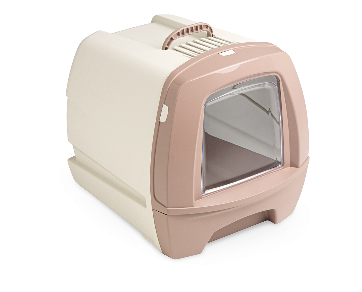 Lettiera per gatti con cassetto estraibile 46x40x40h colori assortiti Lettiera per gatti con cassetto estraibile 46x40x40h colori assortiti