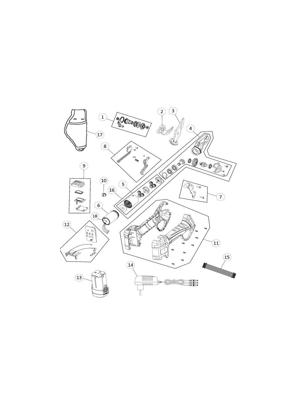 Lama Fissa per Forbici KV360: Precisione e Comfort per parchi e giardino - Accessori Professionali su ArticoliAnimali.net
