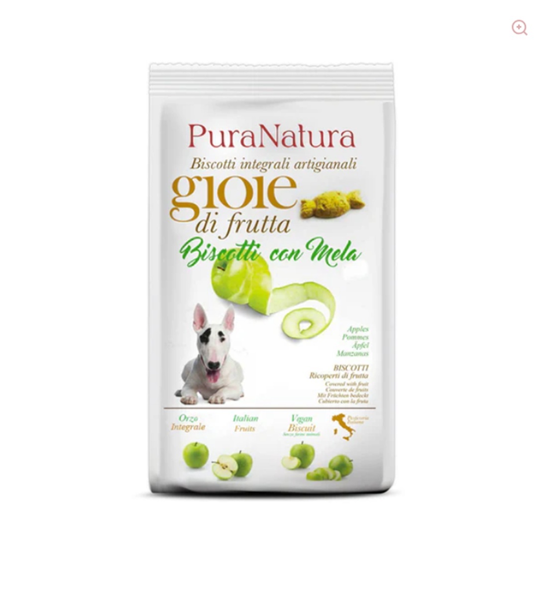 Pura Natura Gioie di Frutta biscotti con mela 400grammi