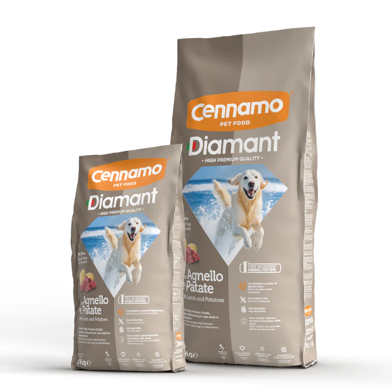 Crocchette per Cani Professional Food Diamant Adult 15 kg - Agnello