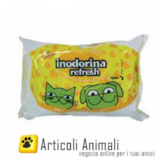 40 Salviette Inodorina Citronella per Cani e Gatti: Igiene e Freschezza per i Tuoi Amici a Quattro Zampe - Acquista su ArticoliA