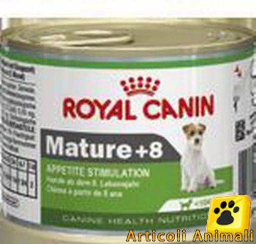 3 scatolette 195 gr. Royal canin mature x cani adulti piccola taglia