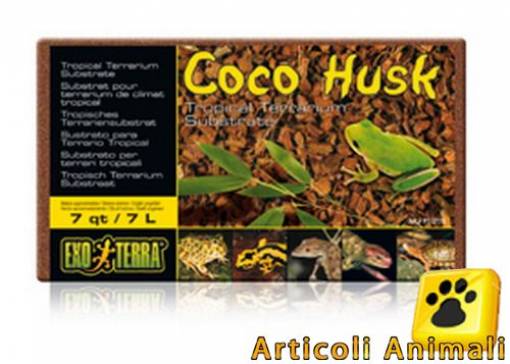 Substrato rettili coco husk fibre di cocco 7lt