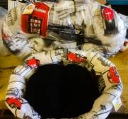 Cuccetta per cane 50x40 con cuscino 69x45cm